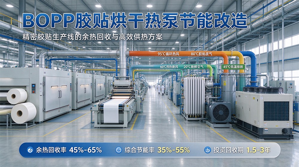 BOPP&nbsp;自粘胶带涂布烘干余热回收方